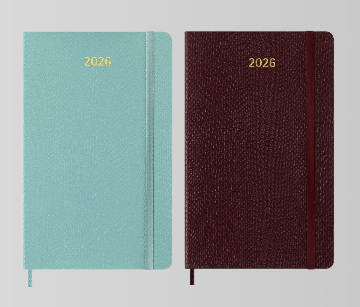 Moleskine Precious & Ethical Weekly Planner 2026 v Bordeaux farbe
