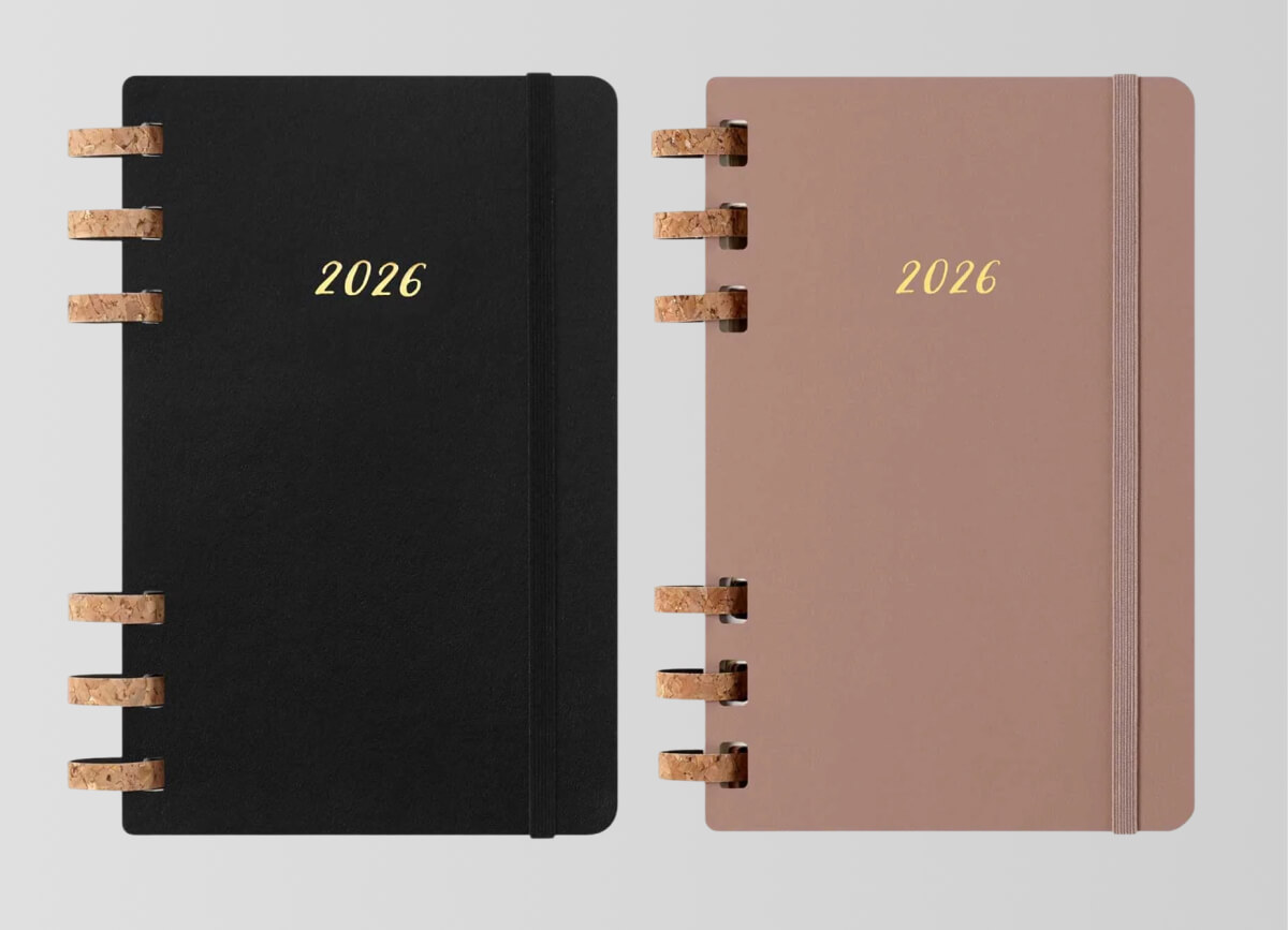 Moleskine Spiral 2026 – týždenný diár so špirálovou väzbou a priestorom na poznámky