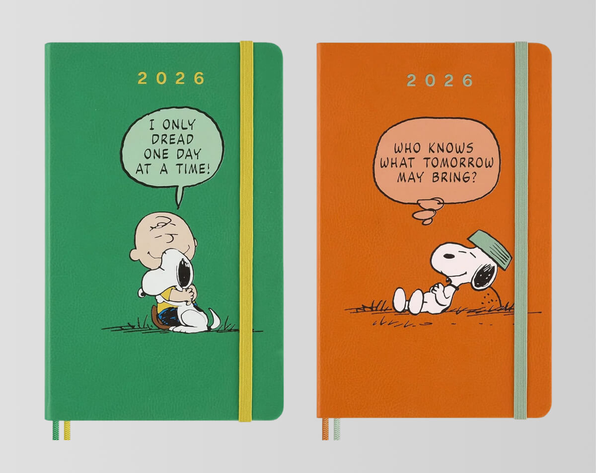Moleskine Peanuts 2026 – špeciálna edícia s ilustráciami na vnútorných stranách
