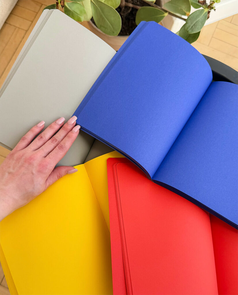 farebné zápisníky Nuuna