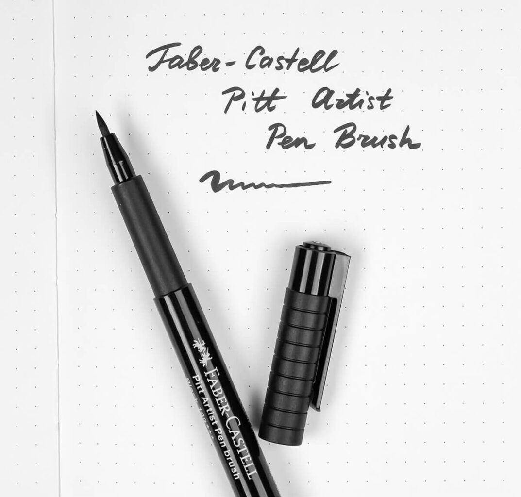 štetcový popisovač Faber-Castell