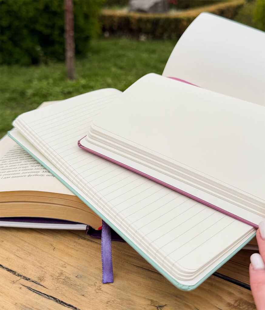 Krémový papier v prémiom zápisníku   Moleskine