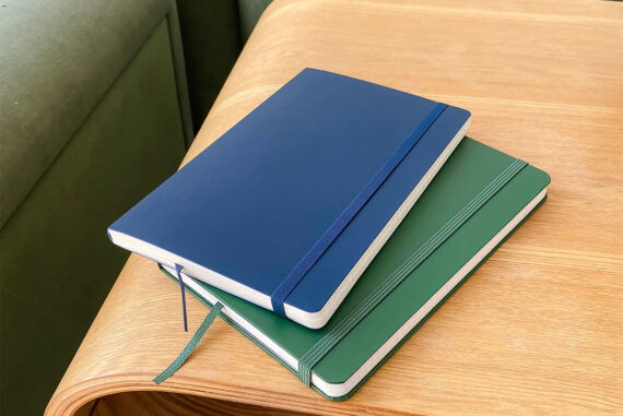 detail dizajnového plánovača Moleskine